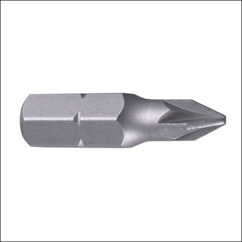  Биты хвостовик C 1/4", PZ1, 25мм, STAYER "PROFI", 50шт 