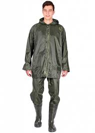  Костюм влагозащитный Садко (Нейлон/ПВХ,180), зеленый 