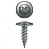  Саморез с прессшайбой, острый, оцинкованный D4,2х19 мм РечМЗ (1350 шт), упак 