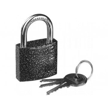  Замок STAYER "STANDARD" навесной, металлический корпус, закаленная дужка, 50 мм 