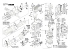 Шестигранная гайка для GSH16-30 арт.1 613 349 021 номер 75/184 на схеме "Bosch"