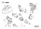 Линза для GSR12V-15 арт.2 609 100 826 номер 20 на схеме "Bosch"