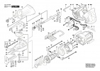 Контактный разъём для GSA1100E арт.1 619 P04 831 номер 55 на схеме "Bosch"