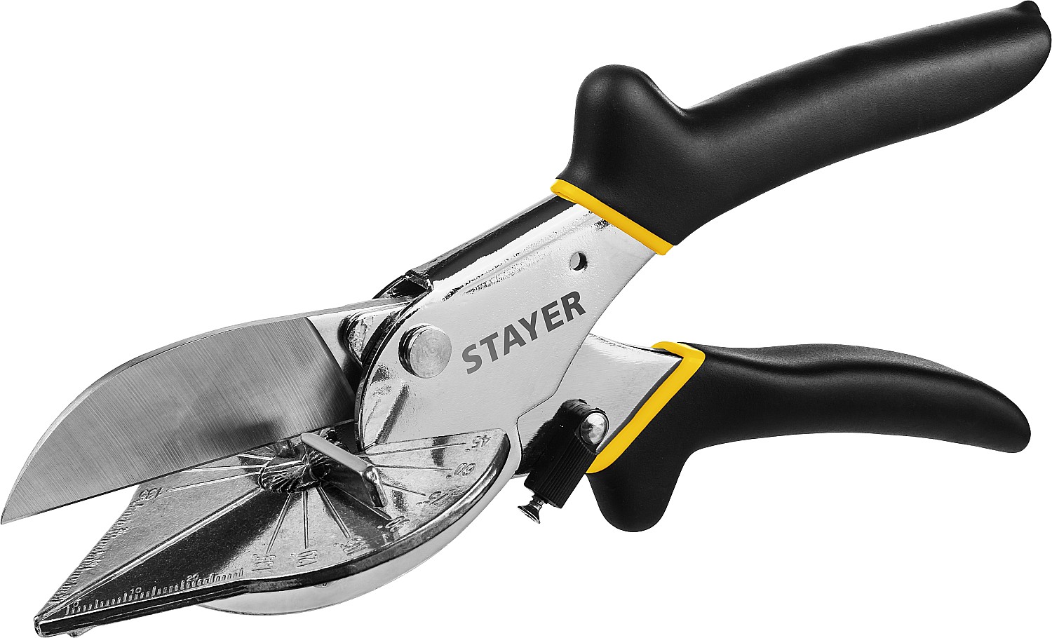 STAYER ножницы угловые для пластмассовых и резиновых профилей