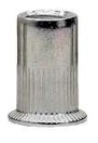  Заклепка-гайка цилиндр. STALMAX LZN-H M4x12(1,5-3,0)A2 с потайн.борт. и насеч. нерж.сталь А2/1000 шт 