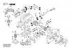 Крышка редуктора для GHO6500 арт.1 619 PA8 003 номер 32 на схеме "Bosch"