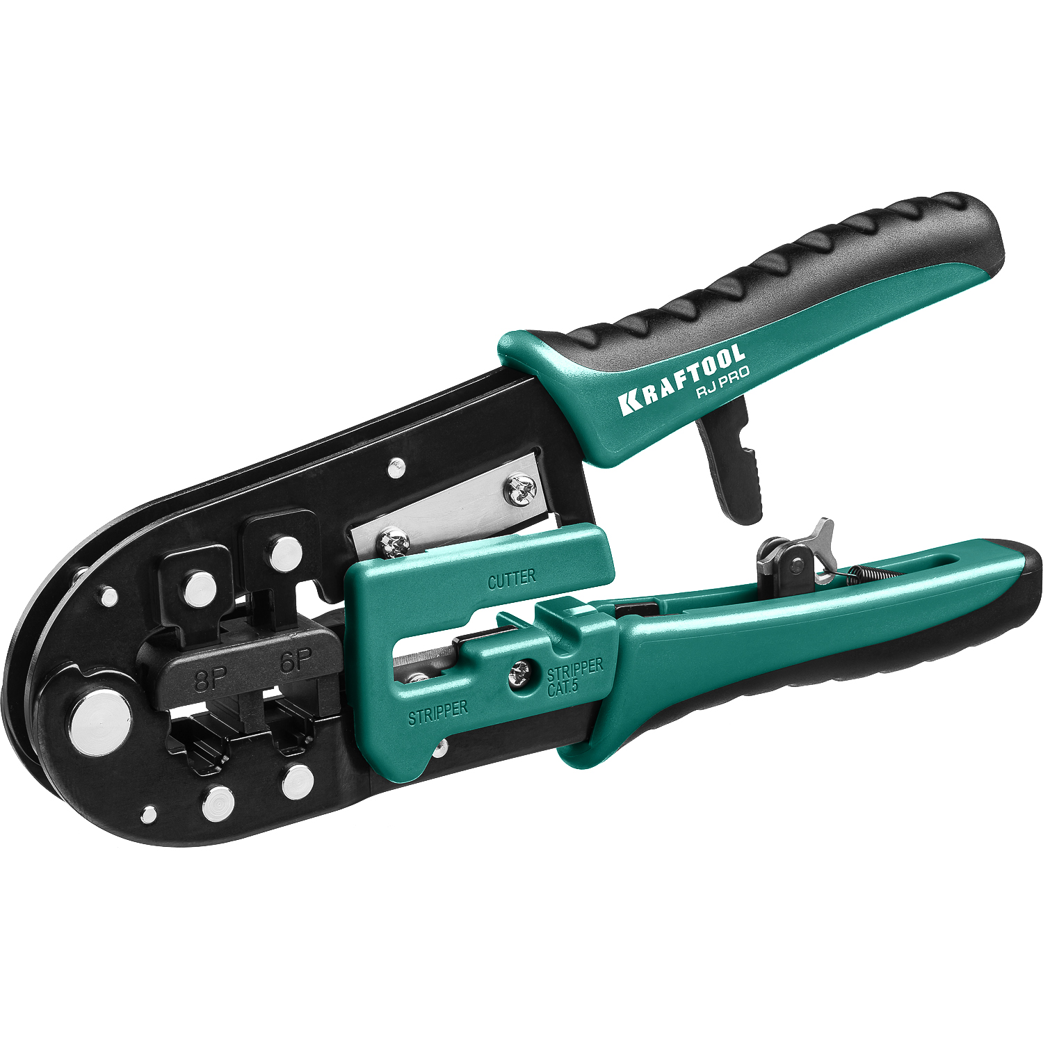 RJ-Pro кримпер универсальный, RJ45, RJ11/RJ12, KRAFTOOL. Фото N5