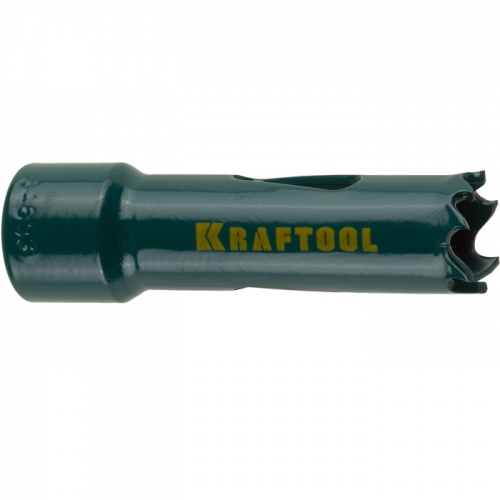  Коронка "EXPERT" BIMETAL, прогрессивное расположение зубьев, d14мм KRAFTOOL 