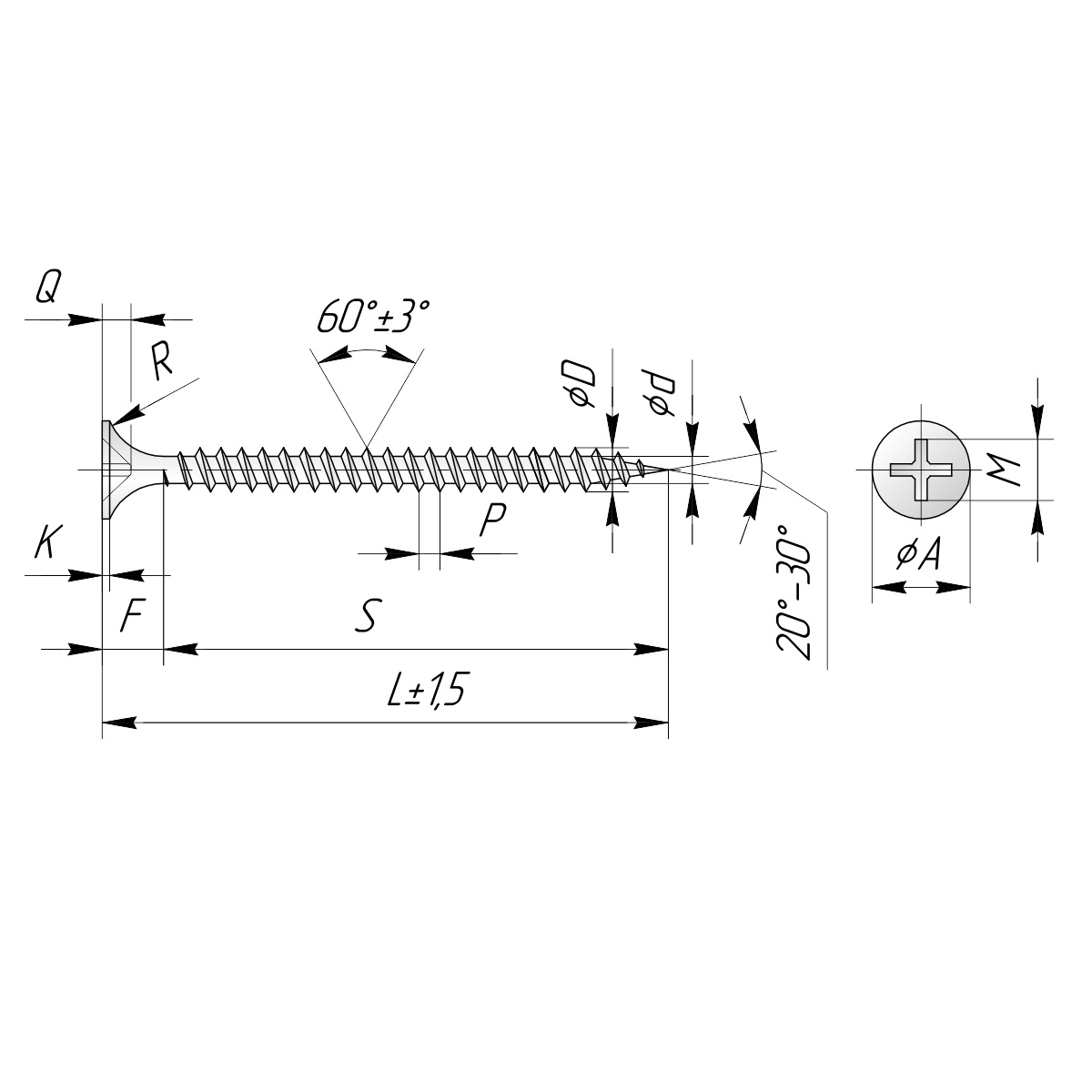 Саморез по металлу 4,2 х 76 мм частый шаг, 100 шт. ЗУБР ПРОФЕССИОНАЛ. Фото N3