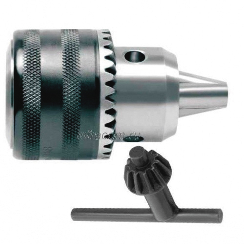  Патрон сверлильный с ключом 1-10 мм, 3/8"-24UNF (Hardax) (шт.) 