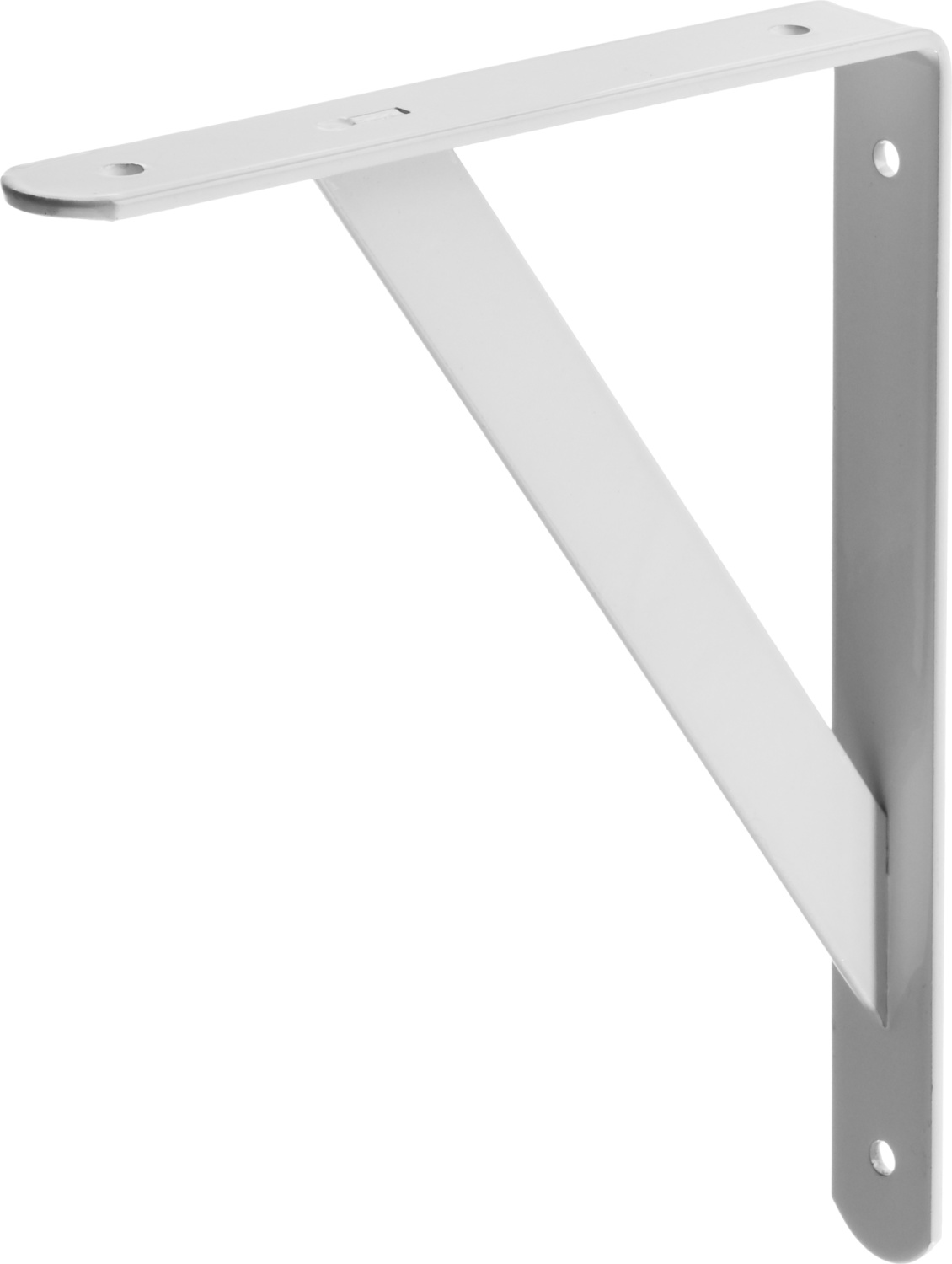 Уголок-кронштейн усиленный, 250х200х30х4мм, белый STAYER "MASTER"