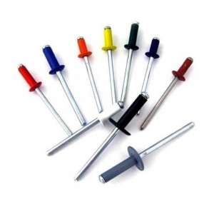  Заклепка вытяж.комбинированная 4,8х12 мм RAL7004 Серый (500 шт), упак 