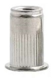  Заклепка-гайка цилиндр.STALMAX LZN-C M8x18,5(1,0-3,5)A2 с цилиндр.борт. и насеч. нерж. А2/250 шт 