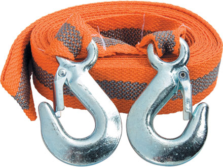  Трос буксировочный 3,5 тонны, 2 крюка, пакет// STELS 