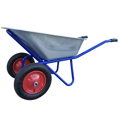  Тачка 110л 2-х колесная строительная WB6419 S (синяя), без колёс  МИ 