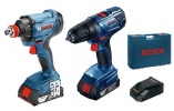 Акк. набор Bosch: гайковерт GDX 180-LI + шуруповерт GSR 180-LI 0.601.9G5.222