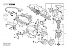 Сепаратор воздуха для GWS20-230H арт.1 600 591 035 номер 30 на схеме "Bosch"