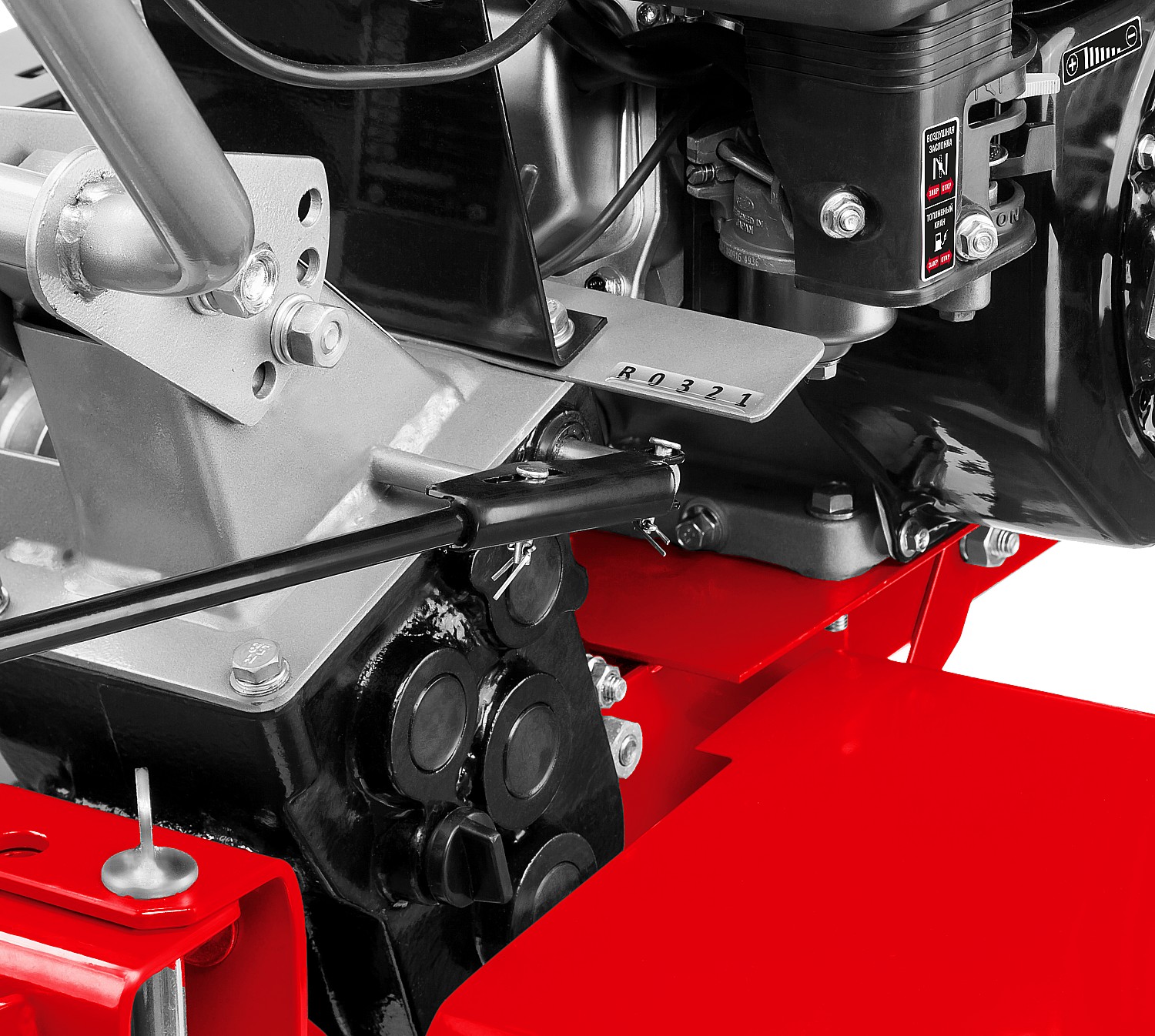 Мотоблок бензиновый усиленный, ЗУБР МТУ-450, 212 см3. Фото N5