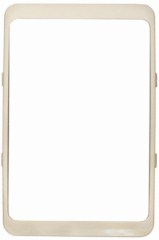  Вставка СВЕТОЗАР "ГАММА" декоративная двойная, цвет белый 