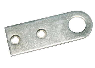 Проушина прямая оцинкованая 18х50мм (шт.) 