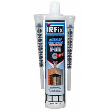  Химический анкер  300 ml, PRO-3000 V-ICE EASF(Зимний) эпокси-акрилат, универ.+ 2 насадки IRFIX (шт.) 