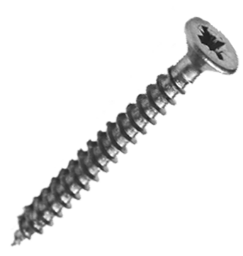  Шуруп потай для дерева оцинкованный БЦ D6х120 мм (350 шт), упак 