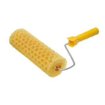  Валик малярный СТРУКТУРНЫЙ ГОРОШЕК, 240 мм, d=80 мм, ручка d=6 мм, ЗУБР 