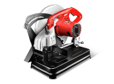  Пила торцовочная монтажная DCK KJG04-355BS, 2200вт, 355мм 