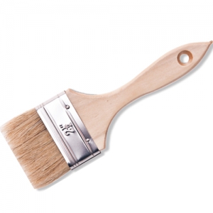  Кисть флейцевая DEXX "ПРАКТИК" , деревянная ручка, натуральная щетина, индивидуальная упаковка,100мм 