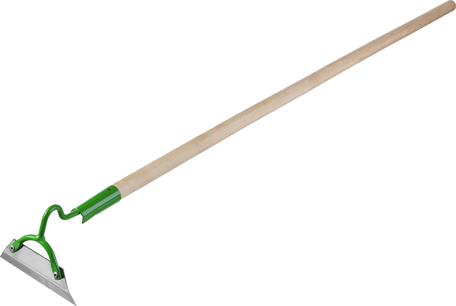 Мотыга РОСТОК из нержавеющей стали с черенком 150х50мм