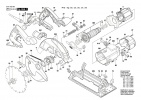 Винт с головкой TORX 4x12 для GKS190 арт.2 603 490 021 номер 19 на схеме "Bosch"