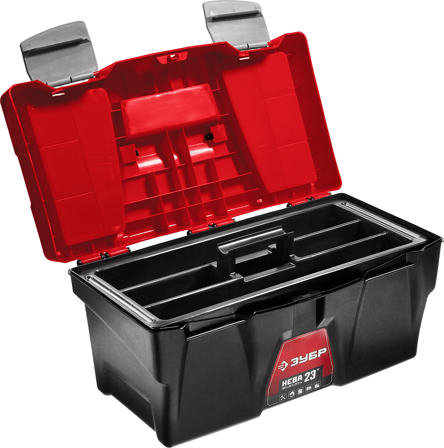 Ящик для инструмента "НЕВА-23" пластиковый, ЗУБР. Фото N6