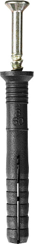  Дюбель-гвоздь полипропиленовый, потайный бортик, 8 x 60 мм, 60 шт STAYER "MASTER" 