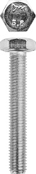  Болт с шестигранной головкой М10x65мм, ГОСТ 7798-70, кл.пр. 5.8, оцинк., 5кг ЗУБР "МАСТЕР" 