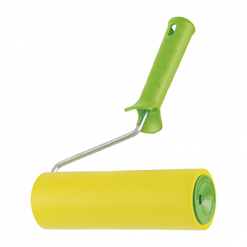  Валик прижимной резиновый с ручкой, 180 мм, D ручки - 6 мм// Сибртех 