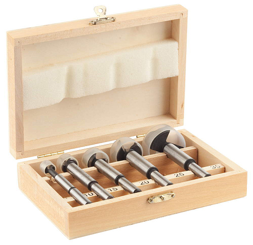  Набор сверл по дереву Форстнера (5 шт.) Зубр 2994-H5 