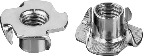  Гайка крыльчатая (врезная) оцинкованная М8 DIN1624 (5кг)    