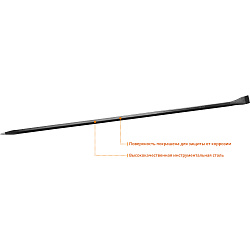  STAYER 1300 мм, 22 мм, монтажный лом, Professional (21625-130) 