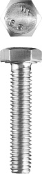  Болт с шестигранной головкой М20x90мм, ГОСТ 7798-70, кл.пр. 5.8, оцинк., 5кг ЗУБР "МАСТЕР" 