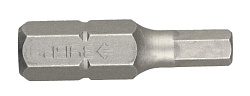  Биты кованые, HEX4, 25мм, 2шт. хромомолибденовая сталь,C 1/4", ЗУБР МАСТЕР 