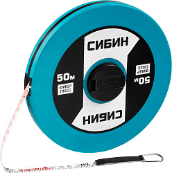  Мерная лента СИБИН фиберглассовая, 50м 
