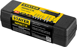  Отвертка STAYER ударно-поворотная  6 битв наборе 2566-H4_z01 