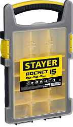  Органайзер "ROCKET-15" пластиковый, STAYER 