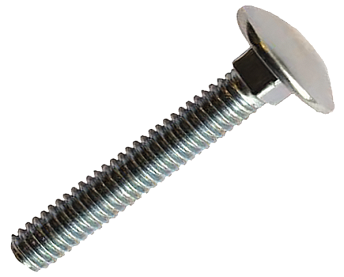  Болт мебельный, оцинкованный М6х60 мм ГОСТ 7802-81) РечМз (25кг) 