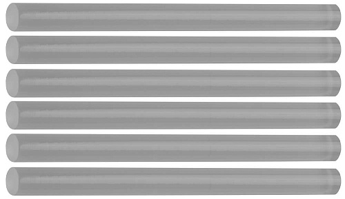  Стержни STAYER "MASTER" для клеевых (термоклеящих) пистолетов, прозрачные, 7х100мм, 6шт 