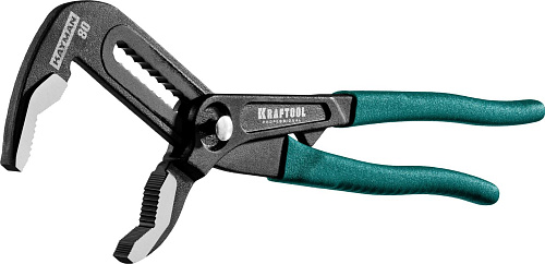  Клещи переставные "KAYMAN", быстрая регулировка, Cr-V, max захват до 80 мм, 300мм, KRAFTOOL 