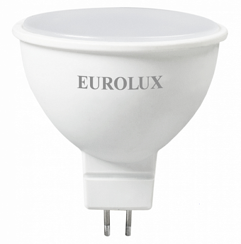  Лампа светодиодная LL-E-MR16-7W-230-2,7K-GU5.3 (рефлектор, 7Вт, тепл., GU5.3) Eurolux, , шт 