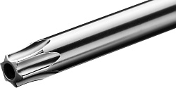  Отвертка TORX Hole №25x100мм, Cr-Mo-V сталь, двухкомпонентная противоскользящая рукоятка, KRAFTOOL 
