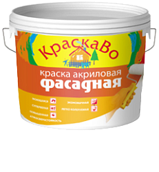  КРАСКА ВД-АК-1180 RAL 9016 МОСКВИЧКА (фасадная) (15кг) 