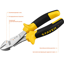  Бокорезы HERCULES 180 мм STAYER 2203-6-18_Z02 